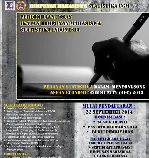 Essay IHMSI – Peran Statistika Dalam Menyongsong ASEAN Economic Community (AEC) 2015